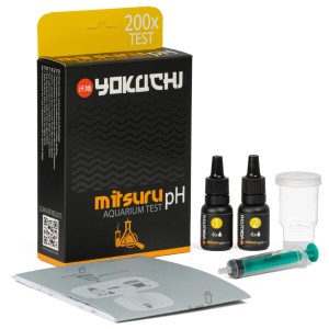 YOKUCHI Mitsuru pH - Test do wody w akwarium na odczyn pH - 200 pomiarów