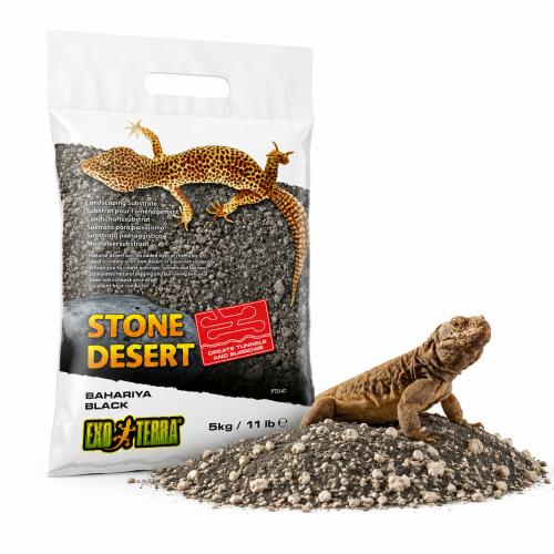 Exo Terra Stone Desert Bahariya Black 5 kg