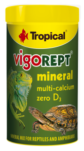 TROPICAL Vigotept Mineral 100ml Wapń dla Gadów i płazów
