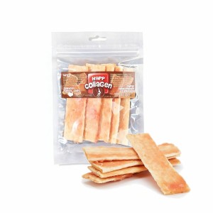 Happet Chipsy kolagenowe z indykiem 5szt przysmak dla psa