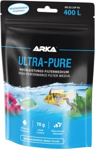 ARKA ULTRA PURE 70g ŻYWICA ADSORPCYJNA DO FILTRA KRYSZTAŁOWA WODA 400L